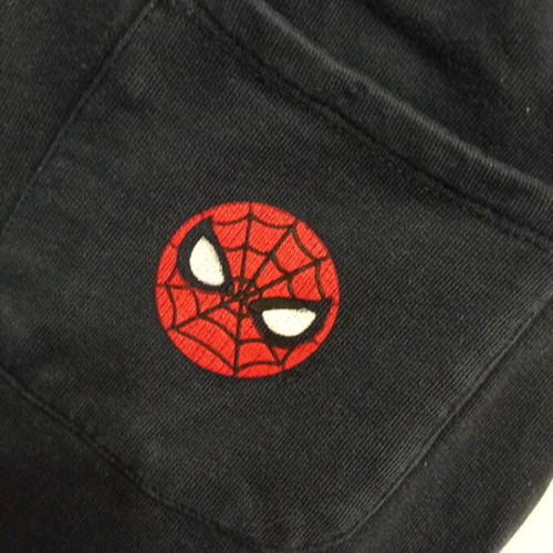 Orchestra Spiderman sweatpants used, for 10 years old, black
