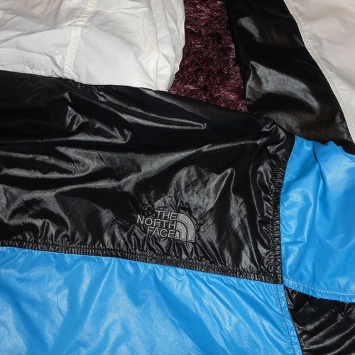 The North Face men's jacket XL like new, blue and white