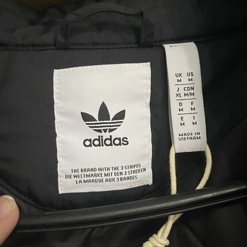 Adidas men's jacket, black, size L