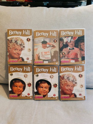 The Benny Hill Show Best Of 6 DVD used, Greek subtitles