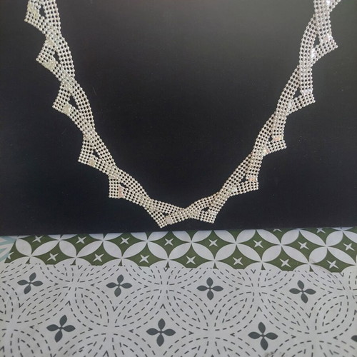 Marks & Spencer silver necklace, shiny