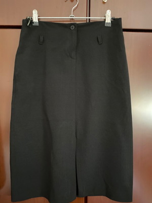 Φούστα Ysatis μαύρη S μέγεθος με φόδρα χωρίς ζωνάκι