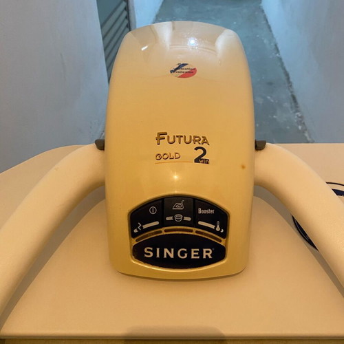 Singer ironing press used