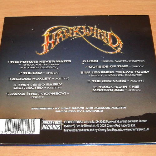 Hawkwind The Future Never Waits CD like new, rock