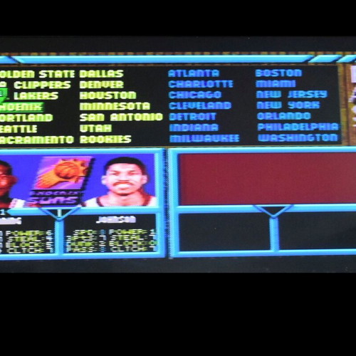 NBA Jam Tournament Edition Sega Genesis Mega Drive game used