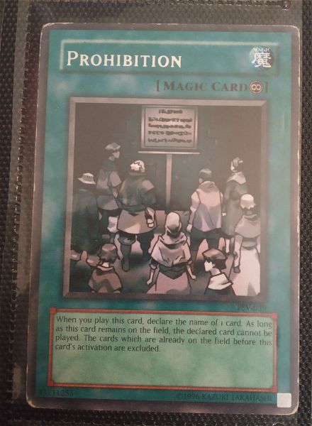  Prohibition (Yugioh)