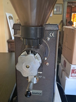 Santos double coffee grinder used, professional