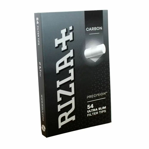 Rizla Ultra Slim 5.7mm Filters with Carbon 54 pcs new