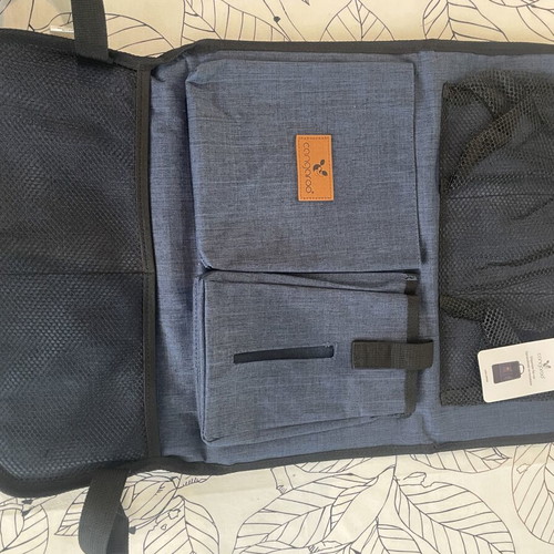 Cangaroo Car Seat Storage Pockets 2 pcs, new, denim color
