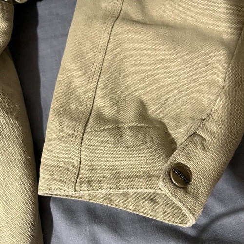 Carhartt Detroit Jacket new, beige, large, cotton denim