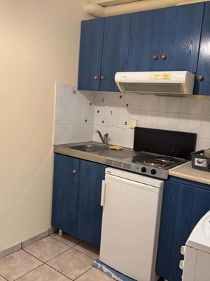 Studio apartment in Patras city center with balcony and air conditioning