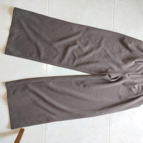 Stradivarius wide winter pants size 36 like new, brown