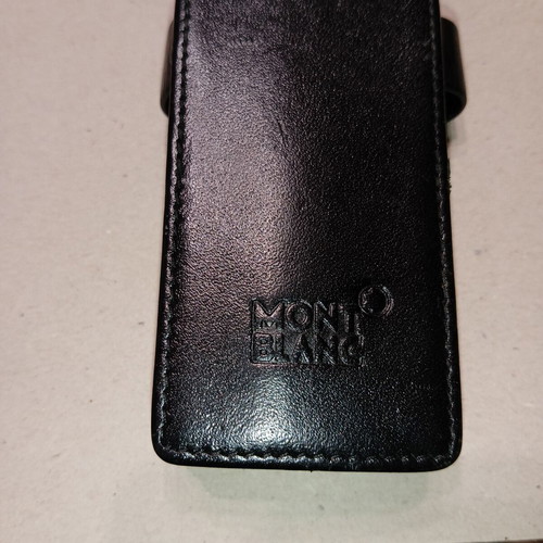 Mont Blanc Meisterstuck pen with authentic case used