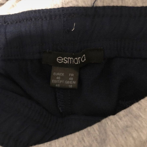 Esmara linen maternity pants blue like new, size 46 (XL)
