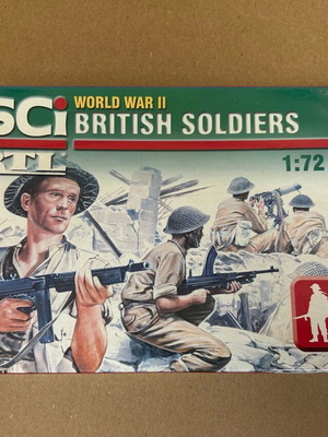Ertl Esci World War II 50 British Soldiers 1:72 scale καινούργιο