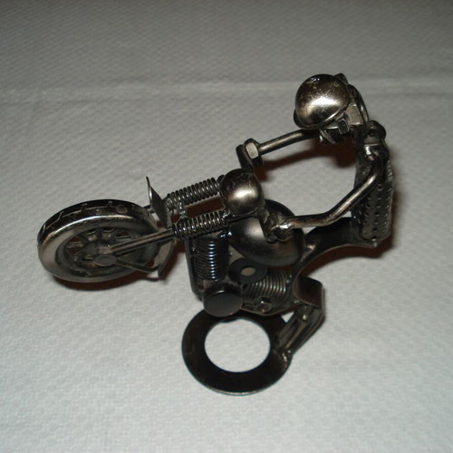 Metal decorative item used