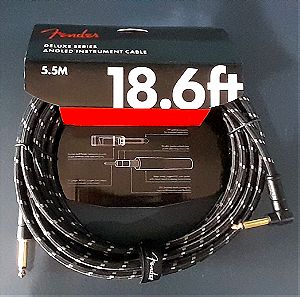 Fender Deluxe Series instrument cable 5.5m