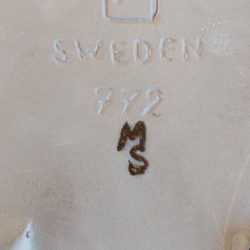 Jie Gantofta Swedish Ceramic Wall Plaque 1960-70 like new