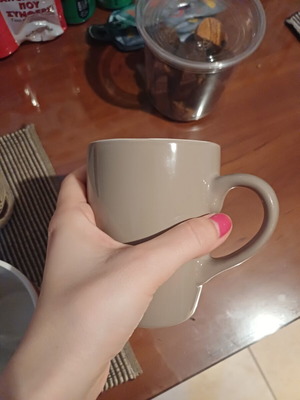 Grey mug
