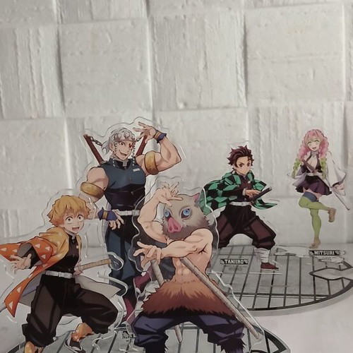 Demon Slayer acrylic stands pack like new