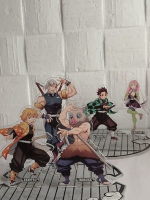 Demon Slayer acrylic stands pack like new