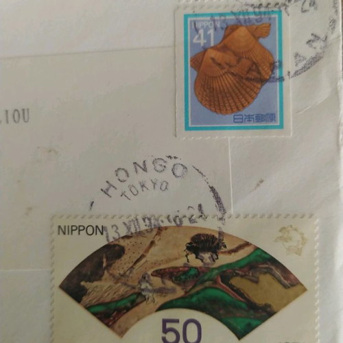 Various stamps used