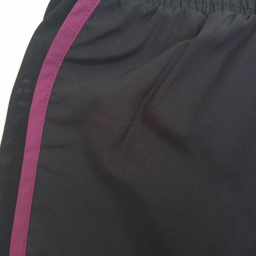 Alo Yoga women's sports shorts size L, black and purple