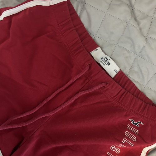 Hollister red shorts size small