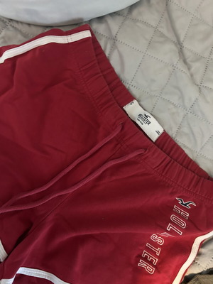 Hollister red shorts size small