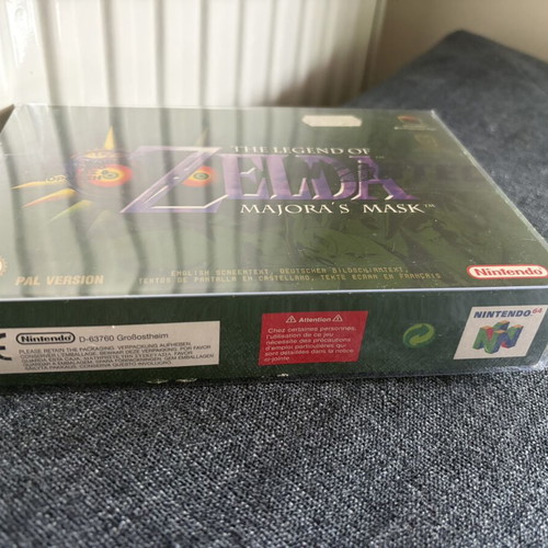 The Legend of Zelda Majora’s Mask N64 game