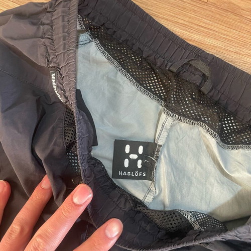 Haglöfs women's nylon tourist pants like new, size L
