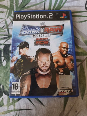 Smackdown vs Raw 2008 PS2 like new