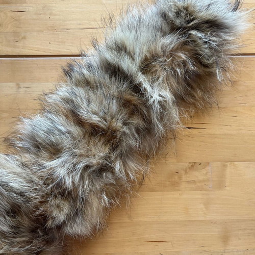 Natural fur collar like new