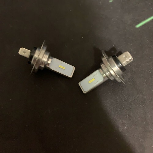 Led H7 Fog Light Bulbs like new, H7 model