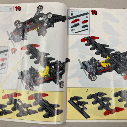 Lego 8836 Sky Ranger ONLY THE INSTRUCTION BOOK In good condition Price 7 Euros
