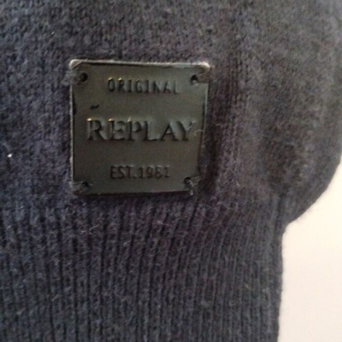 Replay knitwear kids blue like new, size 142 cm, 10A
