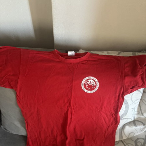 Olympiacos T-shirt like new, fan club design