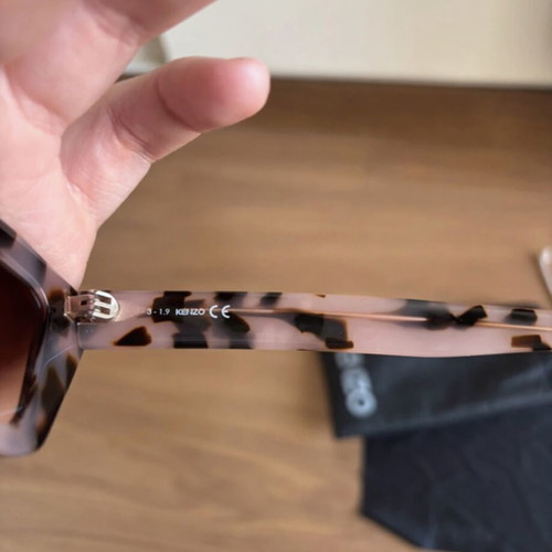 Kenzo sunglasses like new, black and beige