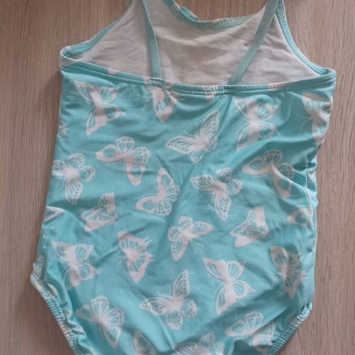 One-piece swimsuits used for ages 3-4, size 98/104, multicolored