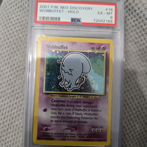 Wobbuffet #16 PSA 6 new