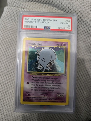 Wobbuffet #16 PSA 6 new