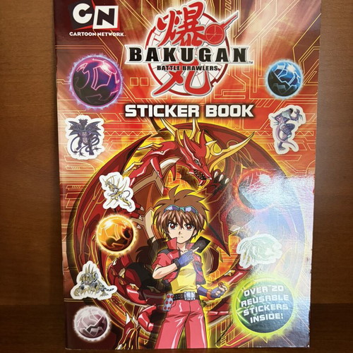 Bakugan Sticker Book