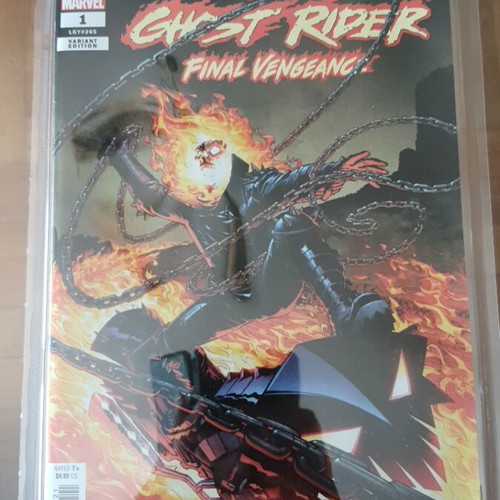 Ghost Rider Final Vengeance #1 Greg Capullo Variant comic book like new
