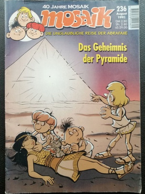 Mosaik T 236 August 1995 comic used, Greek