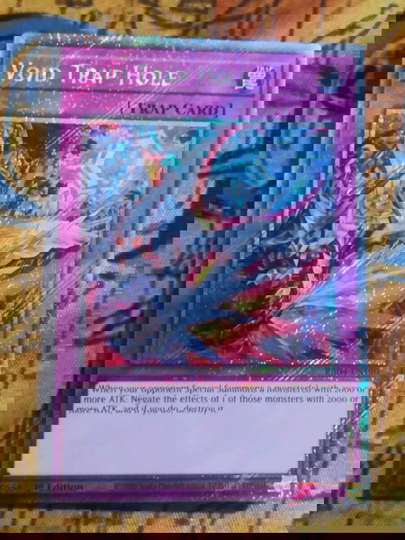 Void Trap Hole (Platinum Secret Rare, Yugioh)