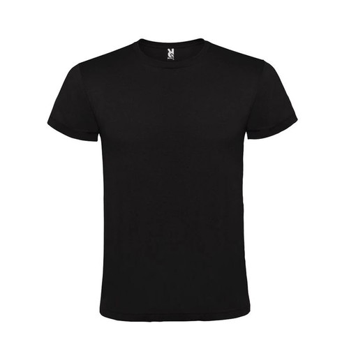 Roly T-shirt black XXL new, 100% cotton