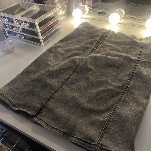 Skirt like new, size M 38 10, gray