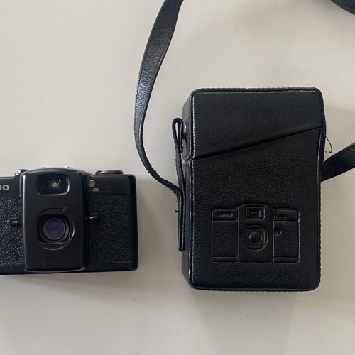 Lomo LC-A film camera with lomography case