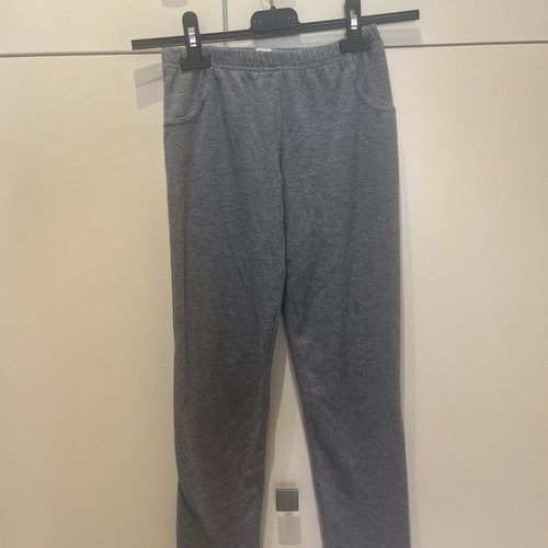 Girls' gray DMN leggings like new, size 10