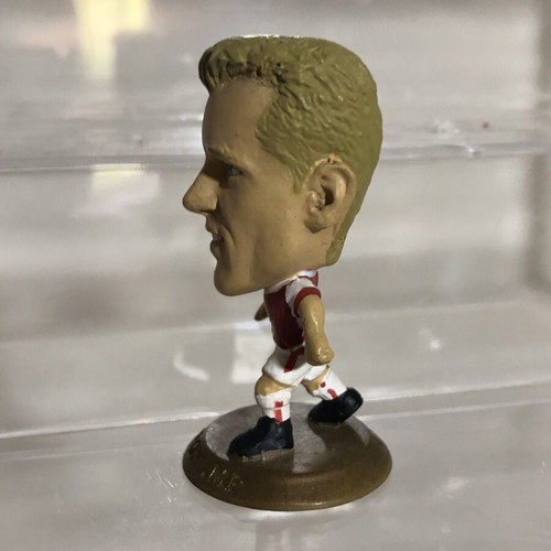 Corinthian Microstars Arsenal Home Bergkamp MC1386 Gold Base Microdome used
